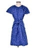 MARNI Polka Dots Blue Casual Dress Size EU (IT) 36 / US 0 - photo 1