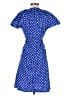 MARNI Polka Dots Blue Casual Dress Size EU (IT) 36 / US 0 - photo 2