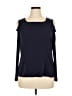Simonton Says Blue Long Sleeve Top Size XL - photo 1