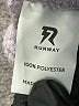 Runway 100% Polyester Gray Zip Up Hoodie Size 8 - 10 - photo 4