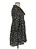 Zara Polka Dots Black Casual Dress Size XS - photo 4