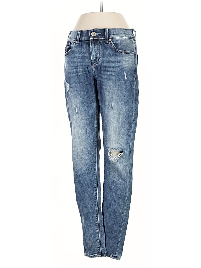 Pre-owned Express Jeans Jeans In Blue