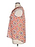 Olive Hill 100% Polyester Orange Red Sleeveless Blouse Size XL - photo 5