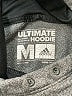 Adidas 100% Polyester Gray Turtleneck Sweater Size M - photo 3