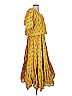 Rhode Paisley Yellow Casual Dress Size S - photo 4