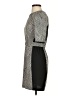 Armani Exchange Chevron-herringbone Gray Cocktail Dress Size 0 - photo 5