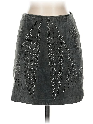 Zara Denim Skirt (view 1)