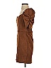 iris 100% Polyester Brown Casual Dress Size S - photo 5