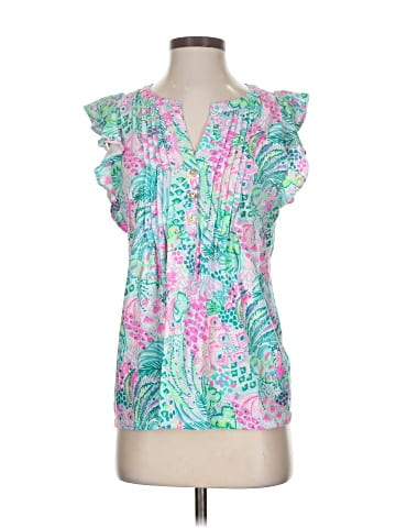 Lilly Pulitzer Short Sleeve Blouse (view 1)