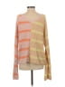 American Eagle Outfitters 100% Cotton Color Block Orange Pullover Sweater Size XS - photo 2