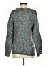 Nordstrom Tweed Teal Pullover Sweater Size S - photo 2