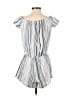 Splendid 100% Cotton Stripes Blue Romper Size S - photo 2