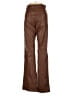 Zara 100% Polyurethane Brown Casual Pants Size S - photo 2