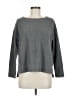 Splendid Solid Gray Pullover Sweater Size M - photo 1