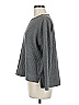 Splendid Solid Gray Pullover Sweater Size M - photo 5