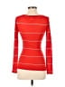 BCBGMAXAZRIA Red Long Sleeve Top Size XS - photo 2