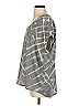 H By Halston 100% Polyester Gray Short Sleeve Blouse Size S - photo 5