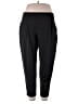 Lane Bryant Solid Black Casual Pants Size 18 - 20 Petite - photo 1
