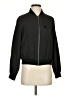 Assorted Brands 100% Polyester Black Track Jacket Size S - photo 1