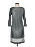 Max Studio Chevron-herringbone Gray Casual Dress Size M - photo 2