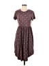 Unbranded Polka Dots Brown Casual Dress Size M - photo 1