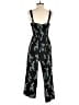 Ann Taylor LOFT Graphic Black Jumpsuit Size XS - photo 2
