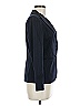 Petite Sophisticate Blue Wool Blazer Size 6 - photo 4