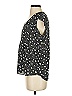 Maison d' Amelie 100% Polyester Stars Black Short Sleeve Blouse Size XS - photo 5