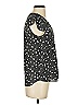 Maison d' Amelie 100% Polyester Stars Black Short Sleeve Blouse Size XS - photo 4