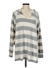 Hem & Thread Silver Pullover Sweater Size M - photo 1