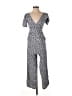 Old Navy 100% Viscose Paisley Gray Jumpsuit Size XS - photo 1