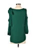 Sweet Pea. 100% Polyester Green 3/4 Sleeve Blouse Size XS - photo 2
