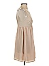 Bluejuice 100% Polyester Solid Pink Tan Cocktail Dress Size S - photo 4