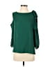 Sweet Pea. 100% Polyester Green 3/4 Sleeve Blouse Size XS - photo 1