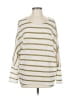 ENTI Stripes White Pullover Sweater Size M - photo 1