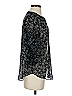 Vince Camuto 100% Polyester Black Short Sleeve Blouse Size XS - photo 4