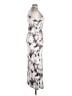 Unbranded 100% Polyester Graphic Silver Casual Dress Size XL - photo 5