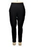 Women With Control Solid Black Active Pants Size XL - photo 1