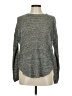 Don't Ask Why 100% Acrylic Metallic Gray Pullover Sweater One size - photo 1
