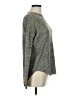 Don't Ask Why 100% Acrylic Metallic Gray Pullover Sweater One size - photo 4