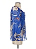 Lola Blue 3/4 Sleeve Blouse Size S - photo 4