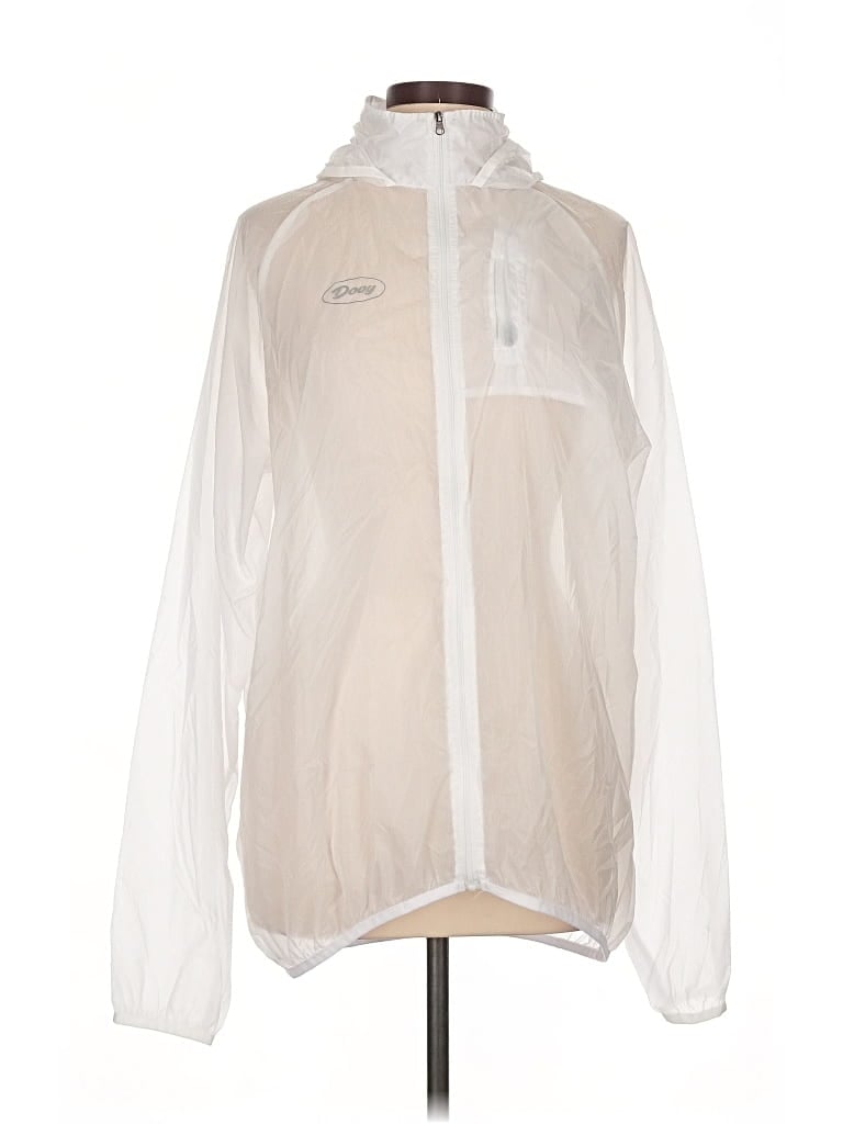 Pre-owned Assorted Brands Windbreaker Jacket In White