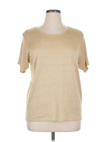 Linda Allard Ellen Tracy Short Sleeve Top (view 1)