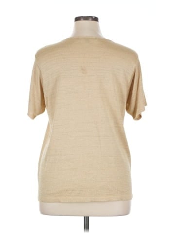 Linda Allard Ellen Tracy Short Sleeve Top (view 2)