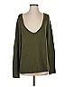 Something Navy Green Pullover Sweater Size S - photo 1