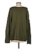Something Navy Green Pullover Sweater Size S - photo 2