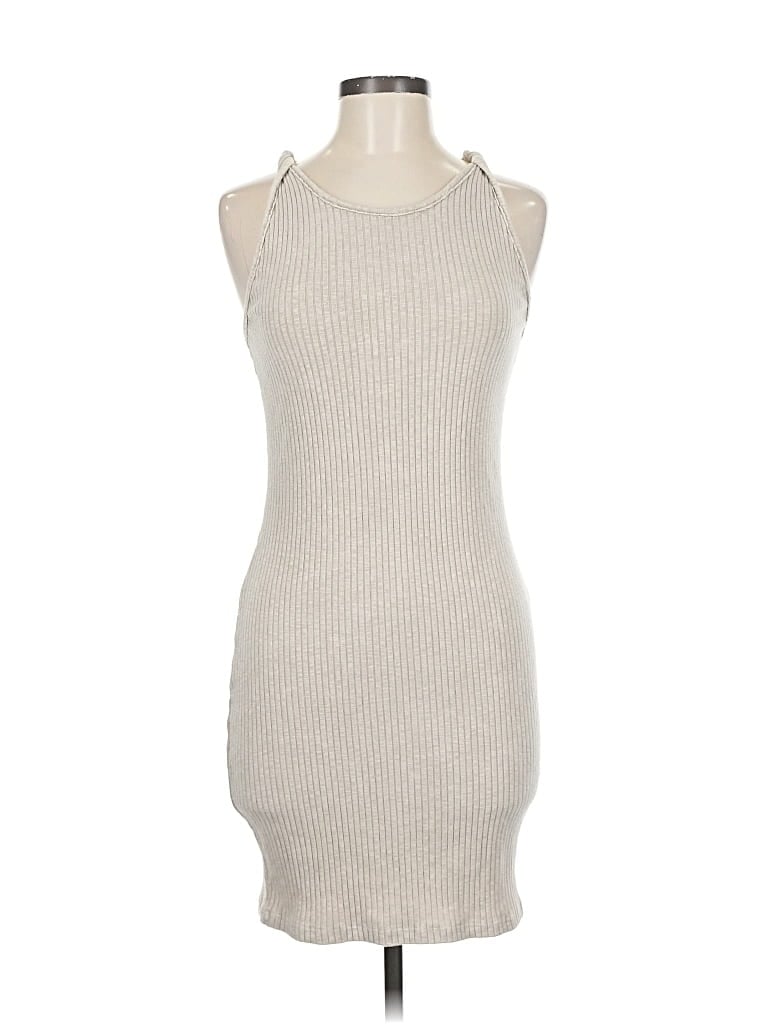 Pre-owned Project Social T Casual Dress In Gray