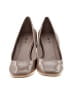 EQ:IQ 100% Leather Tan Heels Size 8 - photo 2