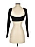 Princess Polly Black Long Sleeve Top Size 4 - photo 2