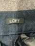 Ann Taylor LOFT Chevron-herringbone Blue Dress Pants Size 6 - photo 7